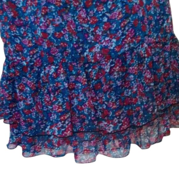 --- Multi Color Printed Dress Size Small - Picture 4 of 5